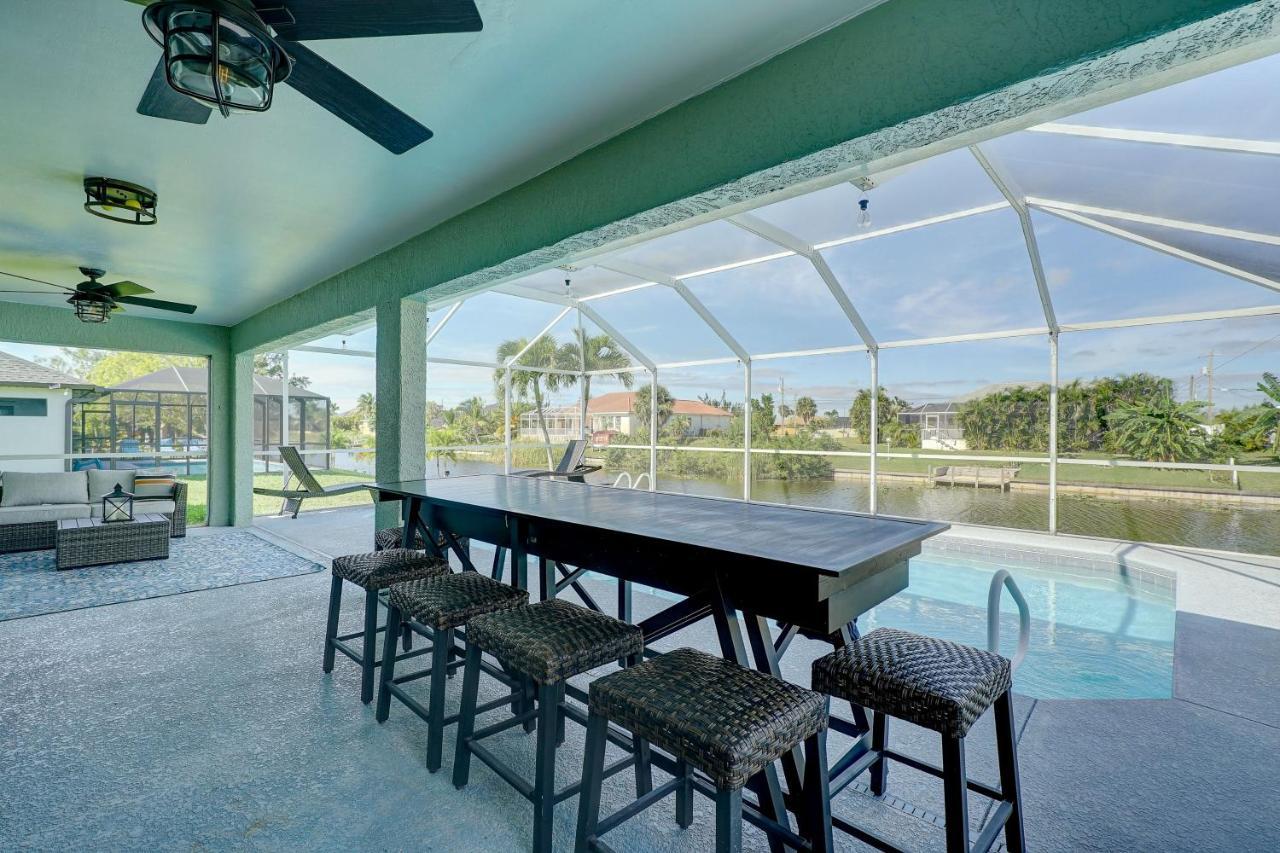 Canal-Front Cape Coral Home With Saltwater Pool! Matlacha Exterior foto